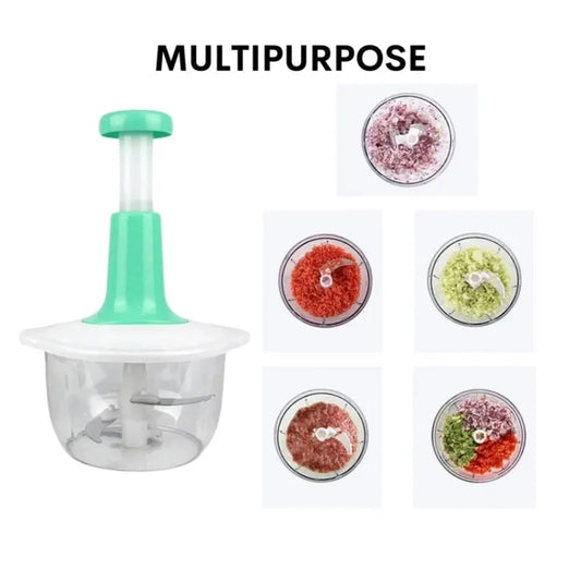 manual hand push chopper (2 L, multifunctional)