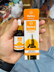 Relax Vitamin C Daily Face Serum – Brightening, Anti-Aging & Hydrating Formula For Healthy Radiant Skin (30ml)