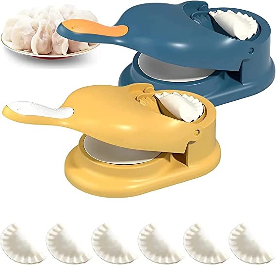 2‑in‑1 Manual Dumpling Maker Mould & Samosa Press